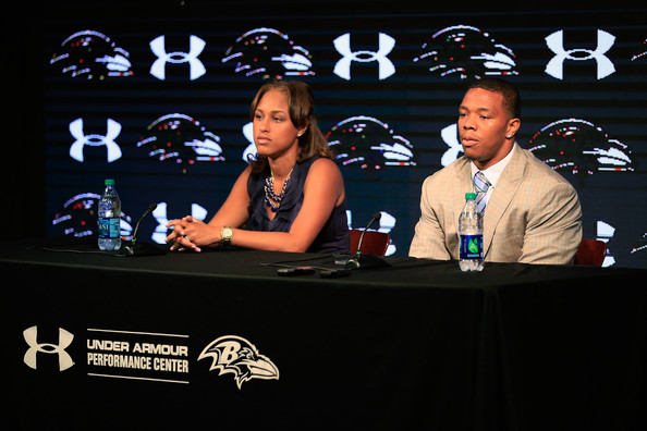 Ray+Rice+Janay+Rice+Ray+Rice+Press+Conference+21wX490krAUl